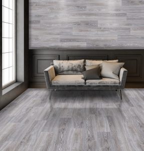 Loose Lay Plank Gettysburg Gray LVT by Southwind